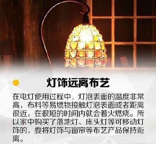 家電防火安全常識