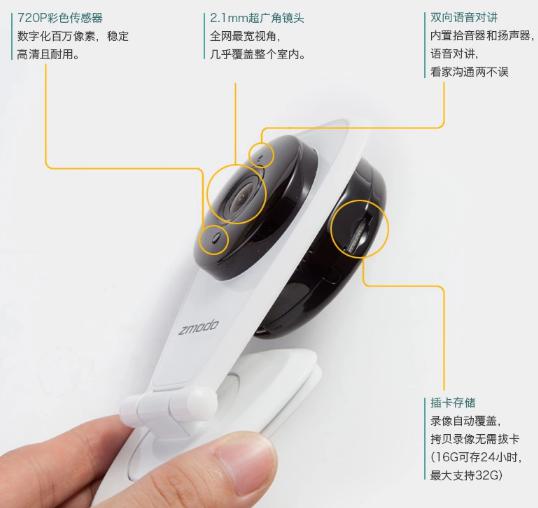 护家神器——ZMODO智美达猫眼