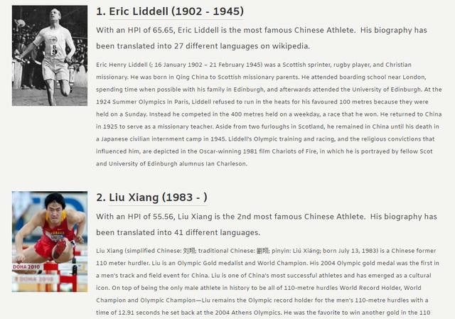 刘翔、李娜和姚明的成就,你觉得谁更高?