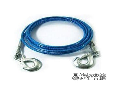 拖车绳能挂轮胎上吗