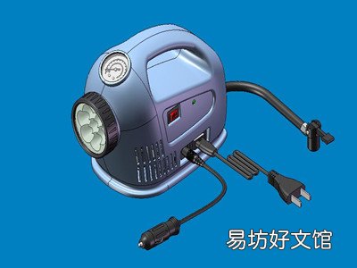 车载式充气泵如何使用