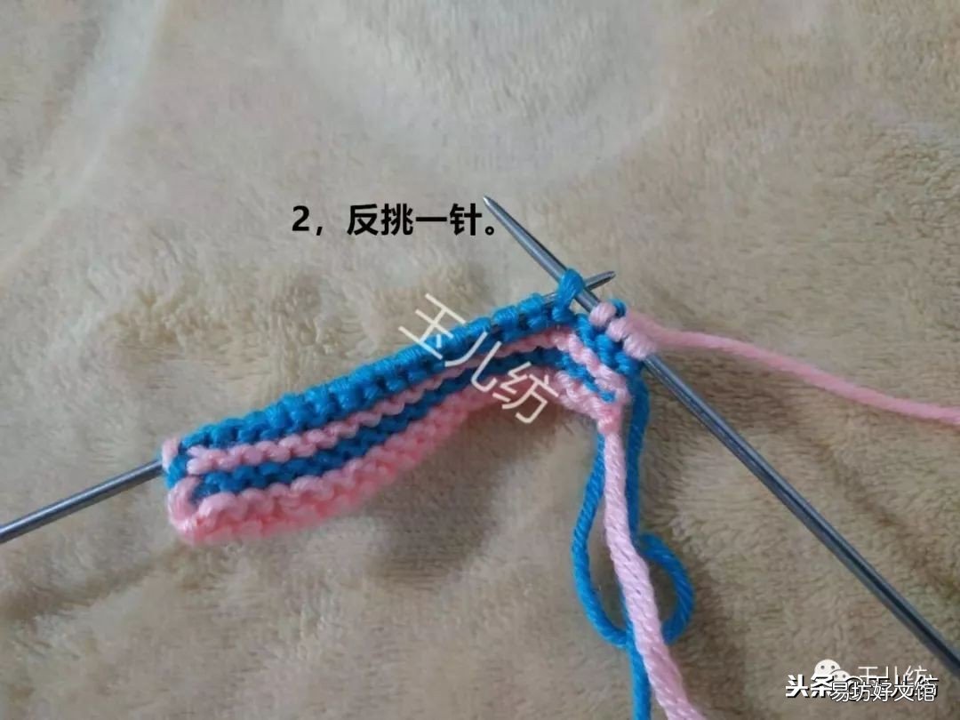 图解新式毛线拖鞋零基础教程 学打毛线拖鞋新花样慢动作