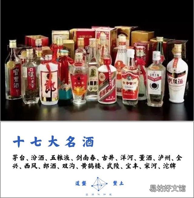 我国的十大名酒、十大名茶分别是什么?