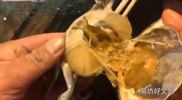为什么有的活梭子蟹买回来煮后里面是空的?