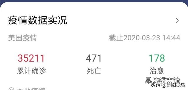截至3月23日发起提问时的疫情实时通报，美国累计病例已排海外第二，您认为美国能否超过意大利成为“老大”呢？