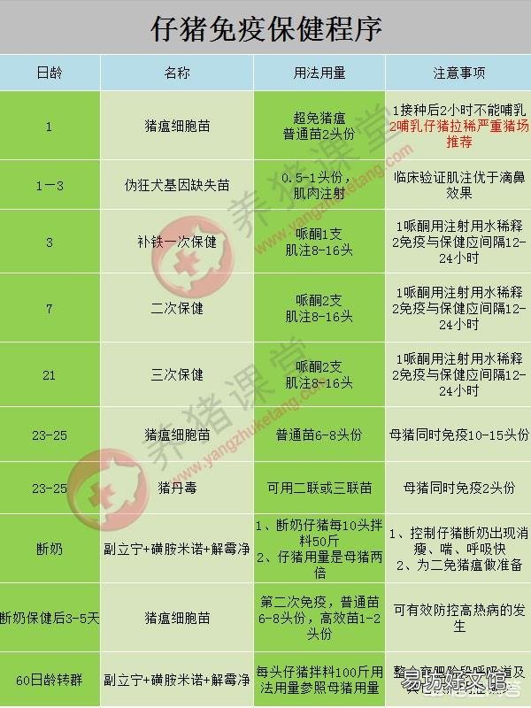 在农村养猪常用的疫苗有哪些？如何正确使用疫苗？