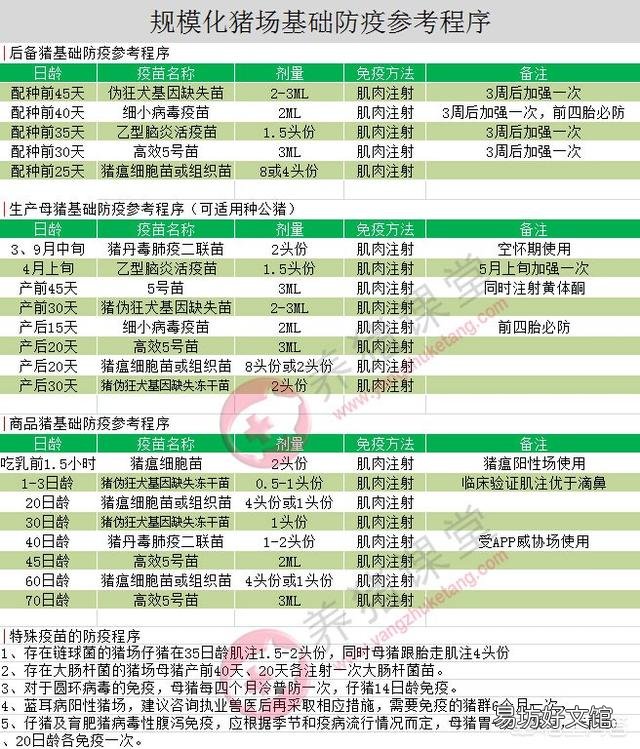 在农村养猪常用的疫苗有哪些？如何正确使用疫苗？