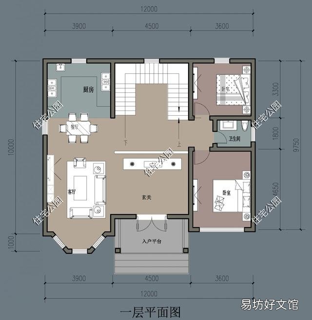 宅基地10m×12m,想回老家建栋二层小洋楼,这3栋不知道选哪个,给个意见?