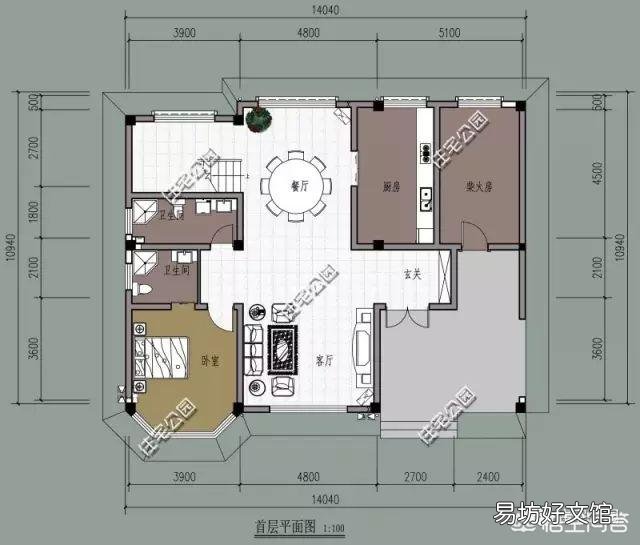 农村宅基地尺寸11米×14米,有什么好的别墅户型推荐吗?