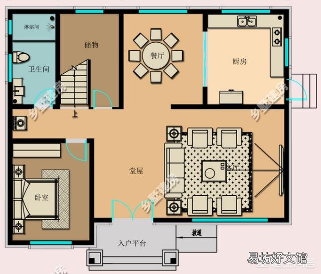 11.4×12米的农村自建房该怎么设计?