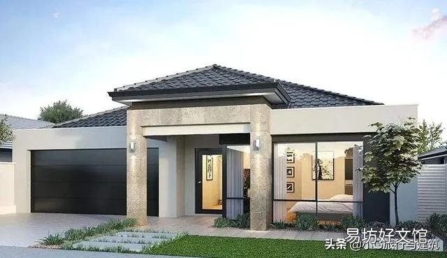老家进深18米,面宽24米,打算建一层别墅,怎么设计?