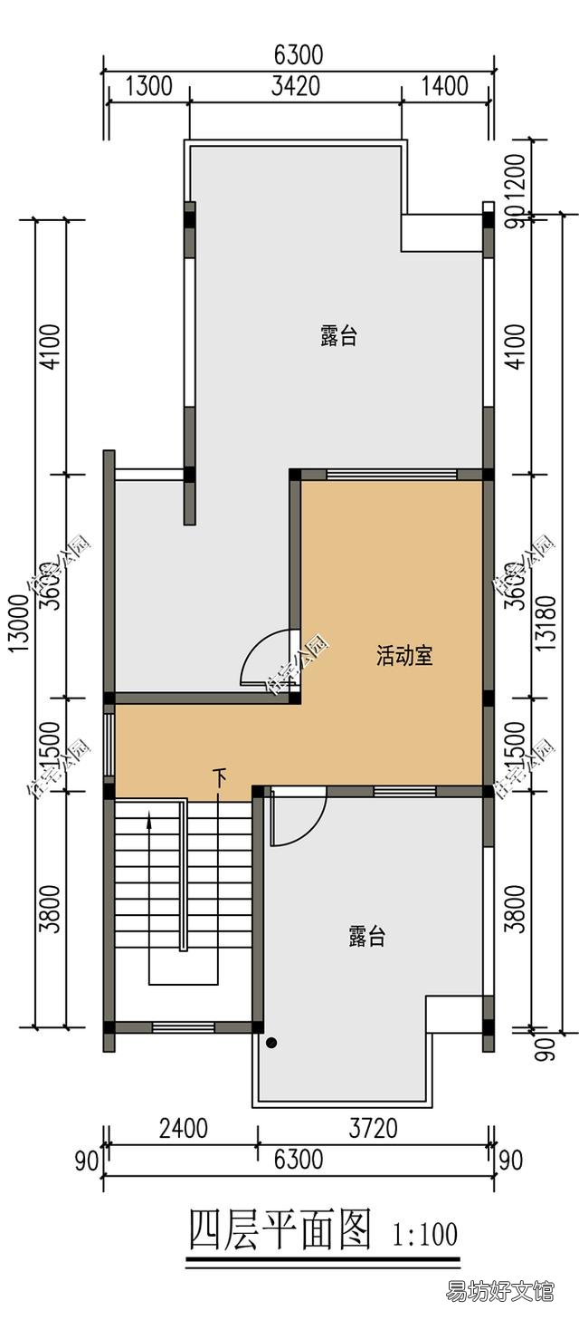 16米长,6米宽,怎么设计建房?