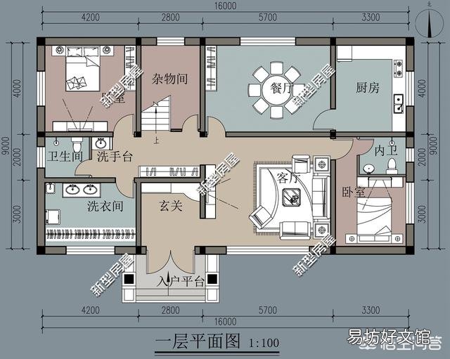16米长,6米宽,怎么设计建房?