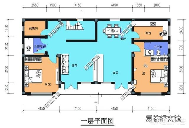 16米长,6米宽,怎么设计建房?