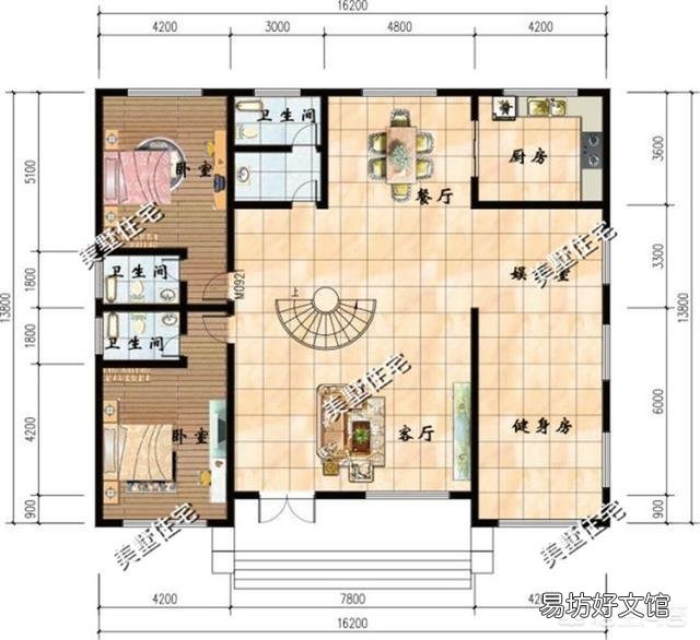 16米长,6米宽,怎么设计建房?
