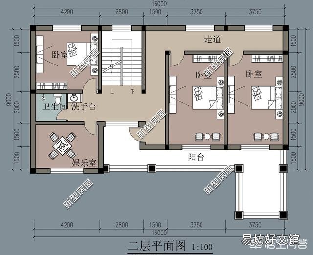 16米长,6米宽,怎么设计建房?