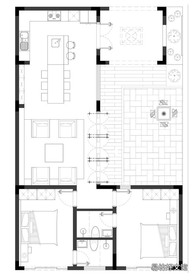 8米宽20米长的地能建怎样的户型房?