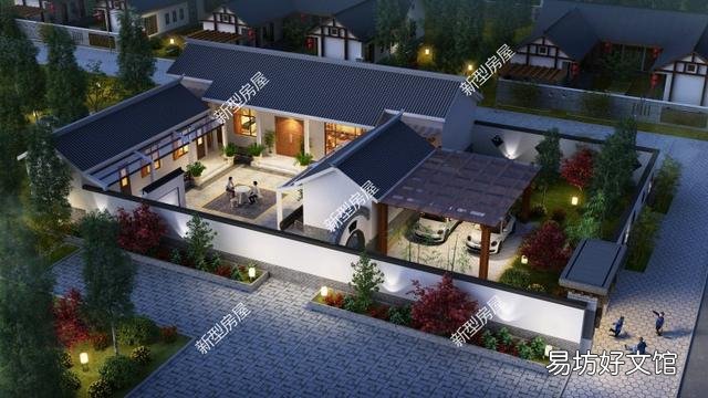 有一处18*30米的宅基地，想盖中式一层四合院，该怎么设计？