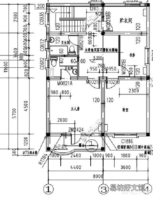 宅基宽八米,进深十一米二层或者三层应该怎样规划设计?