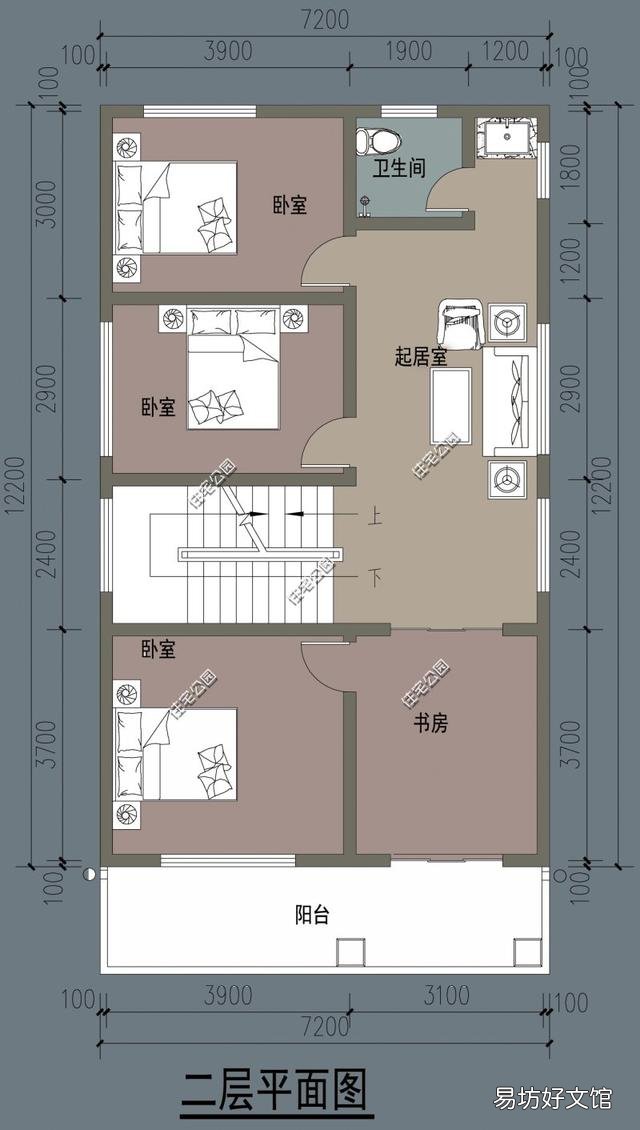 12.5米长、宽8米的自建房该怎么建?