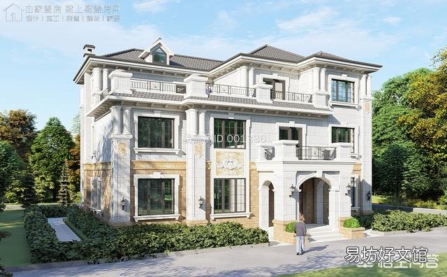 开间16米,进深12.4米怎样设计二层半房屋?