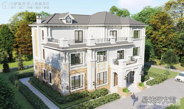 开间16米,进深12.4米怎样设计二层半房屋?