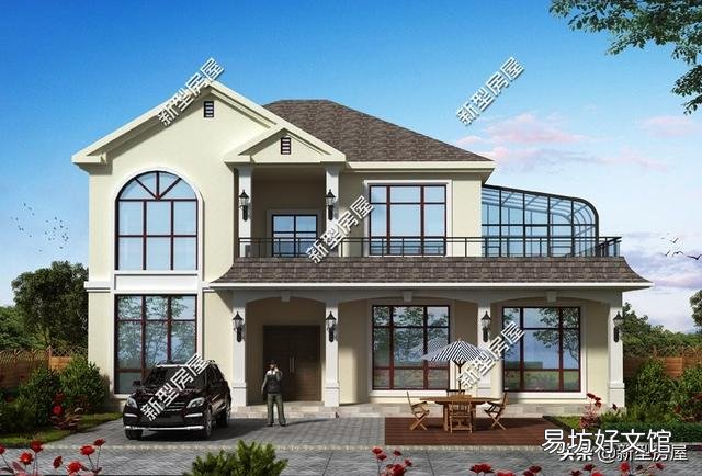开间16米,进深12.4米怎样设计二层半房屋?