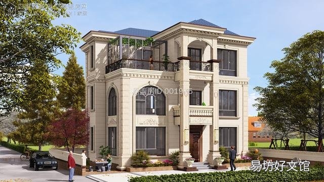 开间12米,进深12米,想建三层,一二楼大厅悬空,怎么设计方便实用?