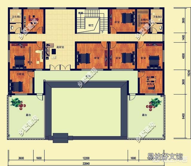 想建四合院,有没有合适的设计图分享?