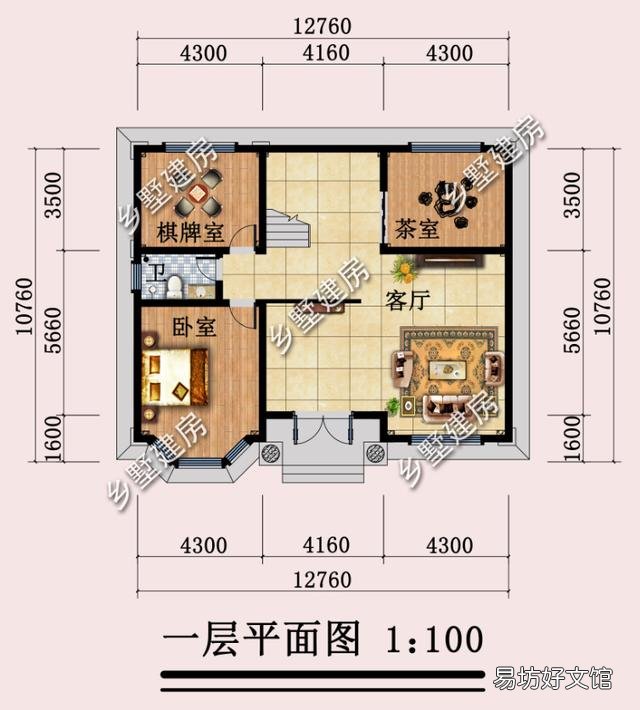 宅基地面宽12米,进深10米,想建一栋三层别墅,怎么设计?