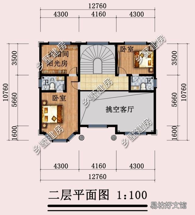 宅基地面宽12米,进深10米,想建一栋三层别墅,怎么设计?