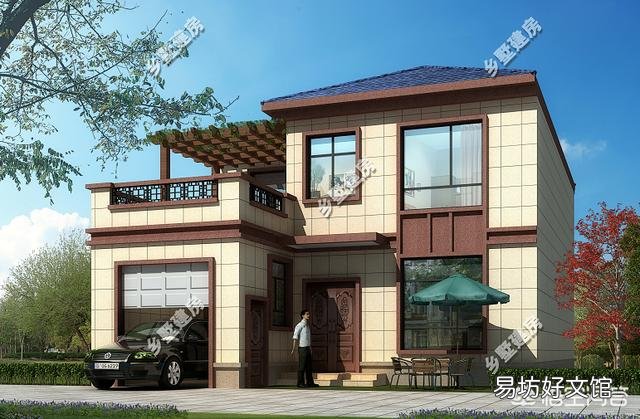 有一个宽10长20米的宅基地,两边有邻居还不能留窗户,该怎么设计?