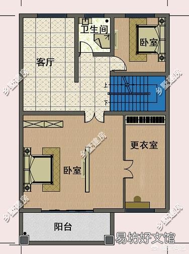 有一个宽10长20米的宅基地,两边有邻居还不能留窗户,该怎么设计?