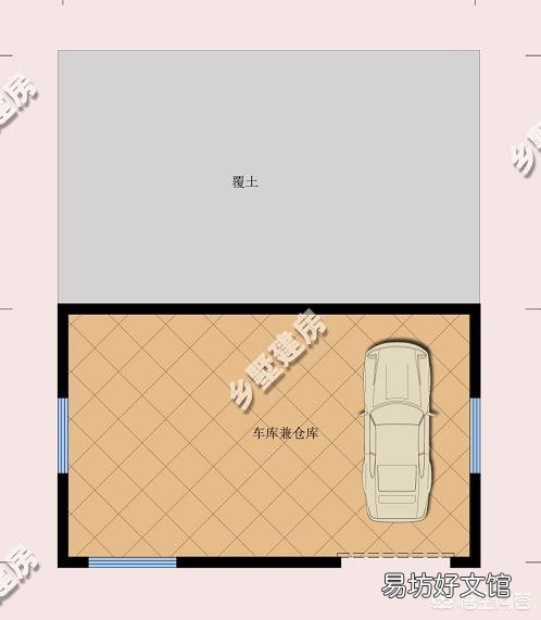 有一个宽10长20米的宅基地,两边有邻居还不能留窗户,该怎么设计?