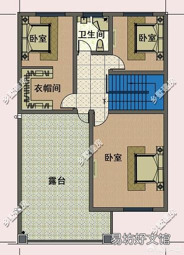 有一个宽10长20米的宅基地,两边有邻居还不能留窗户,该怎么设计?