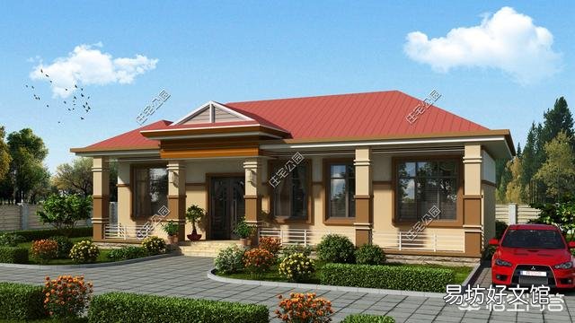 自建平房开间14米,进深8米,内部如何设计?