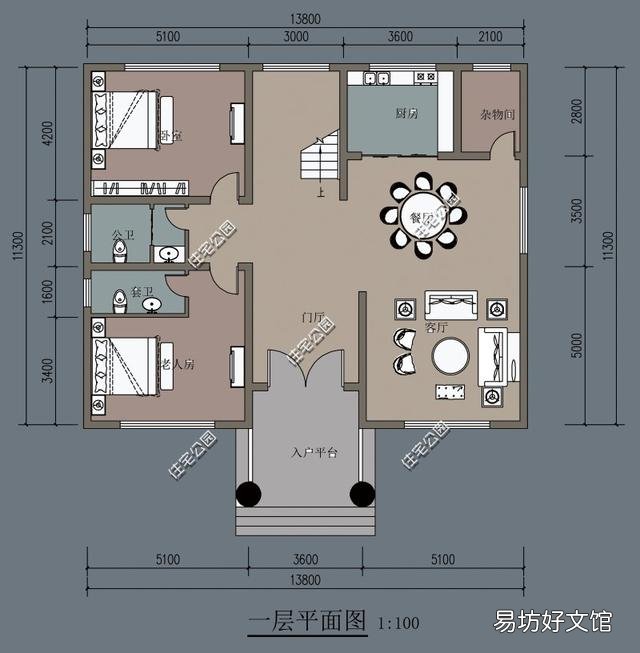 面宽12米,进深10米如何设计?