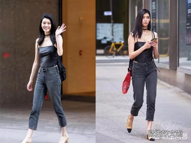 小吊带上衣都可以怎么搭配?