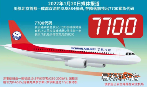 飞机代码有 飞机挂出7700代码什么意思