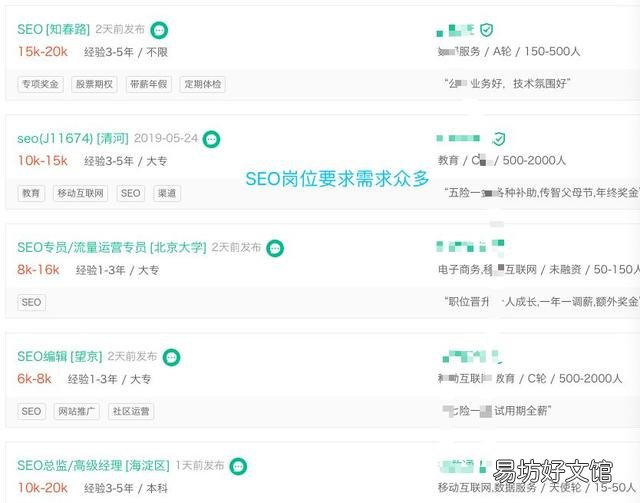 SEO的职责和具体工作内容 seo是做什么的