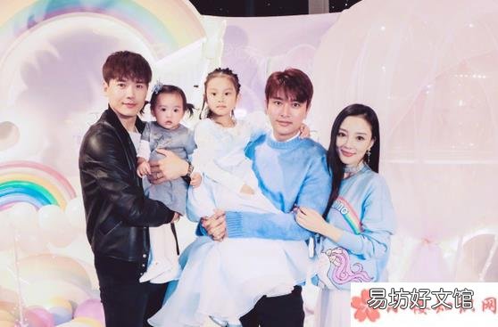 甜馨生日派对现场图 甜馨生日蓝色公主裙是什么牌子的