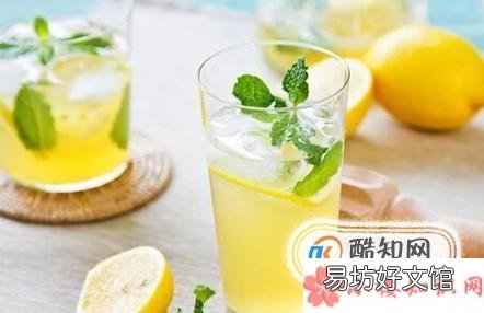 热柠檬水的神奇功效