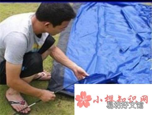 如何搭帐篷的方法