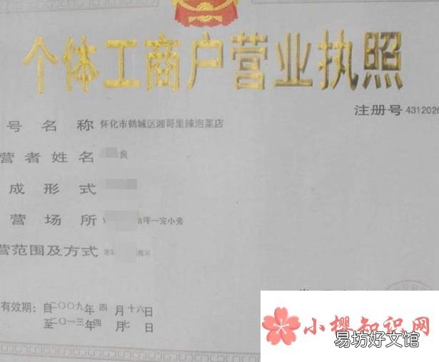 个体营业执照和公司营业执照区别