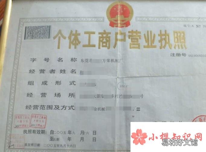 个体营业执照和公司营业执照区别