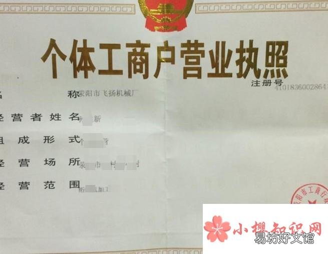 个体营业执照和公司营业执照区别