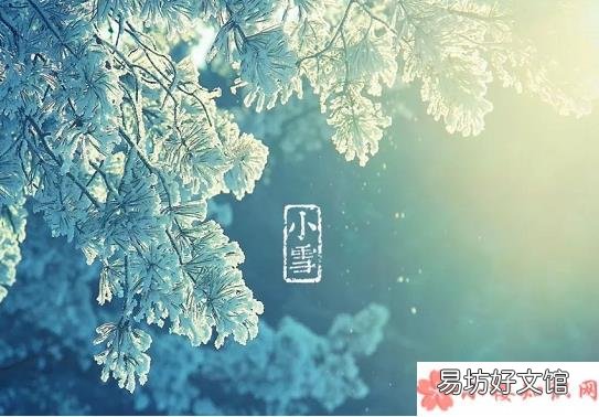 小雪节气精美祝福语 小雪早安朋友圈文案句子配图