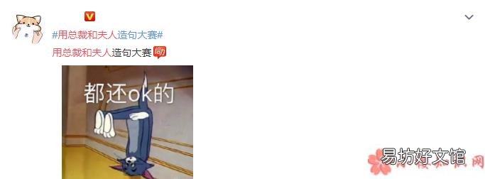 用总裁和夫人造句搞笑句子大全 用总裁和夫人造句什么梗