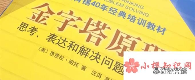 金字塔原理是什么?