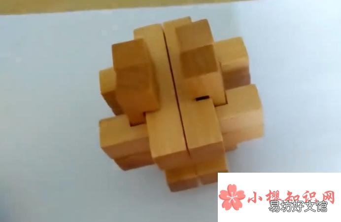孔明鎖12根拆拼方法